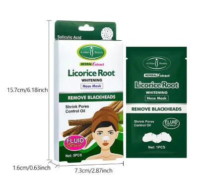 Aichun Beauty 5pcs Licorice Root Nose Mask Aichun Beauty