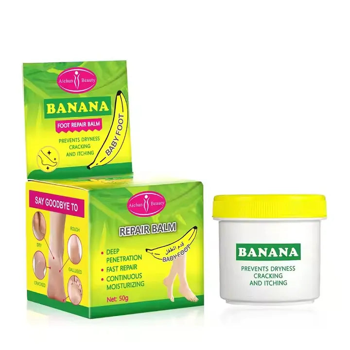 Aichun Beauty Organic Banana Extract Foot Cream Aichun Beauty