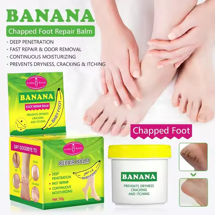 Aichun Beauty Organic Banana Extract Foot Cream Aichun Beauty