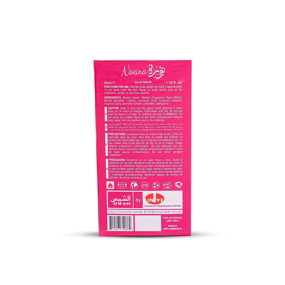 Al Shams Noor Perfume – 35ml Eau de Parfum Al Shams