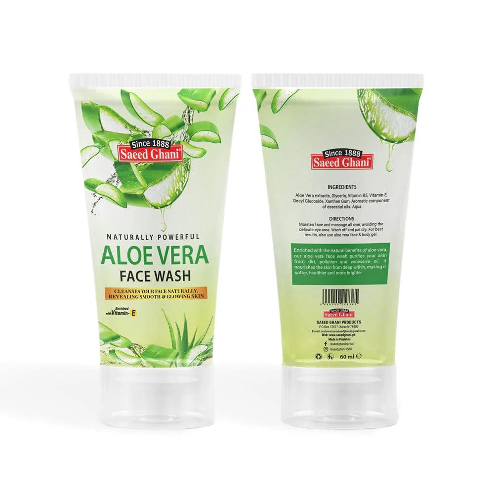 Saeed Ghani Aloe Vera Face Wash - 60ml Saeed Ghani