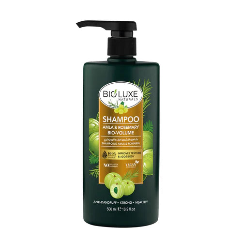 Bioluxe Naturals Amla & Rosemary Bio-Volume Shampoo - 500ml Bioluxe Naturals