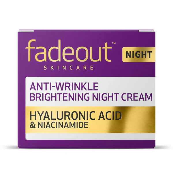 Fade Out Anti-Wrinkle Brightening Night Cream - 50ml Fade Out