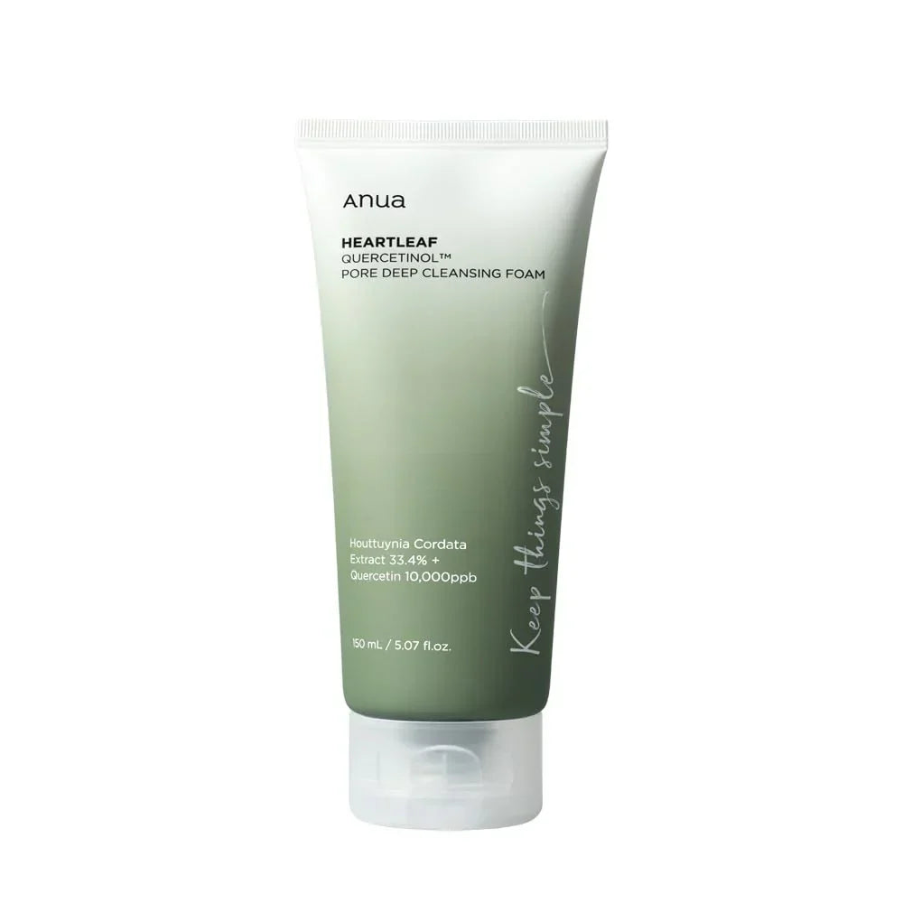 Anua Heartleaf Quercetinol Pore Deep Cleansing Foam 150ml Anua