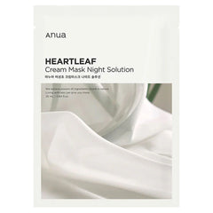 Anua Heartleaf Cream Mask Night Solution Anua