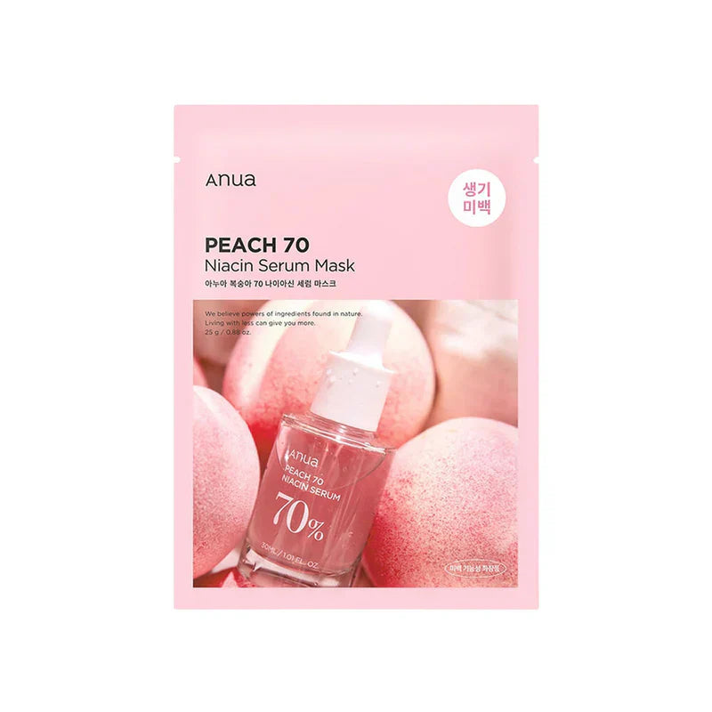 Anua Peach 70 Niacin Brightening Sheet Mask Anua
