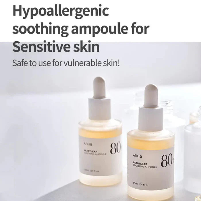 Anua Houttuynia Cordata 80% Moisture Soothing Ampoule - 30ml Anua
