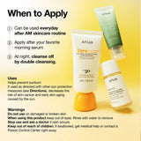 Anua - Zero Cast Moisturizing Finish Sunscreen SPF50+ - 50ml