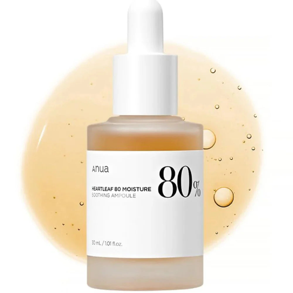Anua Houttuynia Cordata 80% Moisture Soothing Ampoule - 30ml Anua