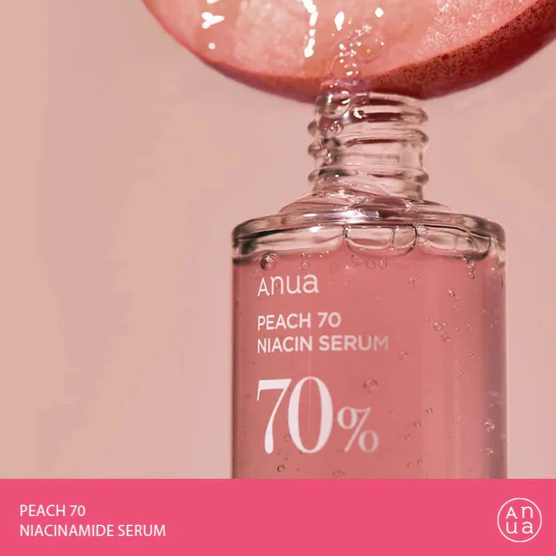 Anua - Peach 70% Niacinamide Serum - 30ml - Made in Korea Anua