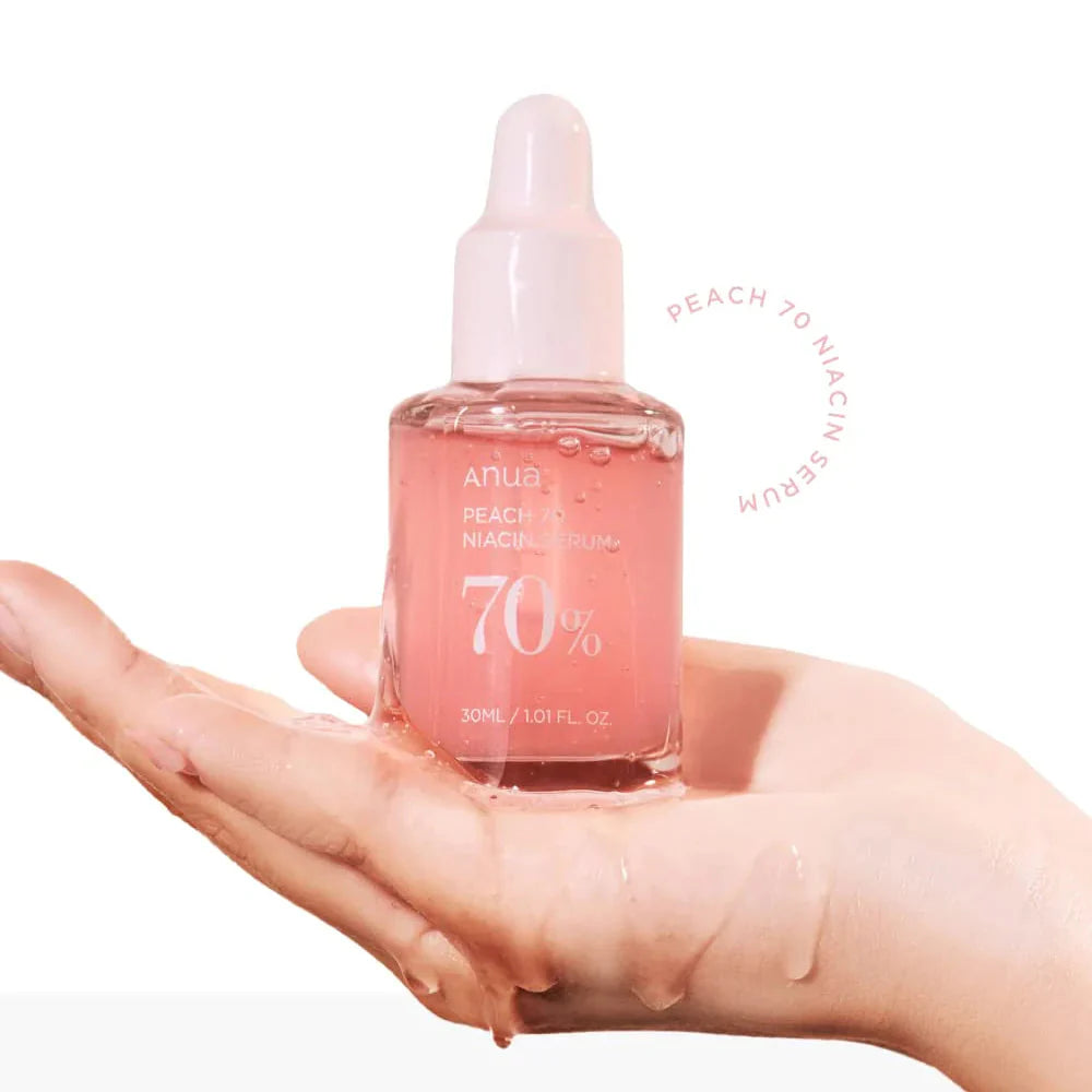 Anua - Peach 70% Niacinamide Serum - 30ml - Made in Korea Anua