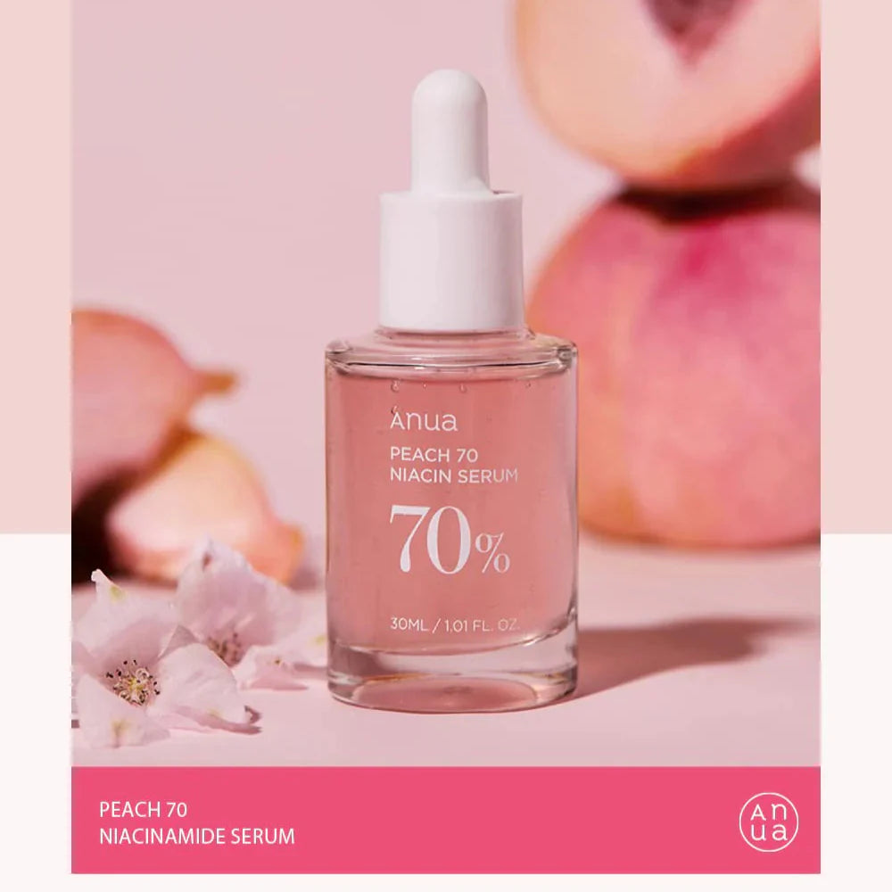 Anua - Peach 70% Niacinamide Serum - 30ml - Made in Korea Anua