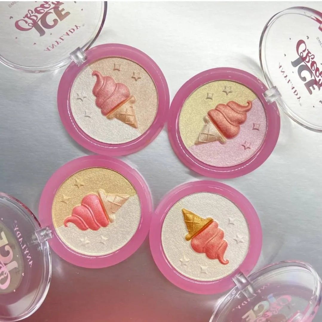 Any Lady Ice Cream Highlighter 4Pcs Set Any Lady