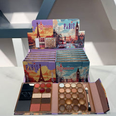 Any lady Foldable London Paris makeup book kit Any Lady