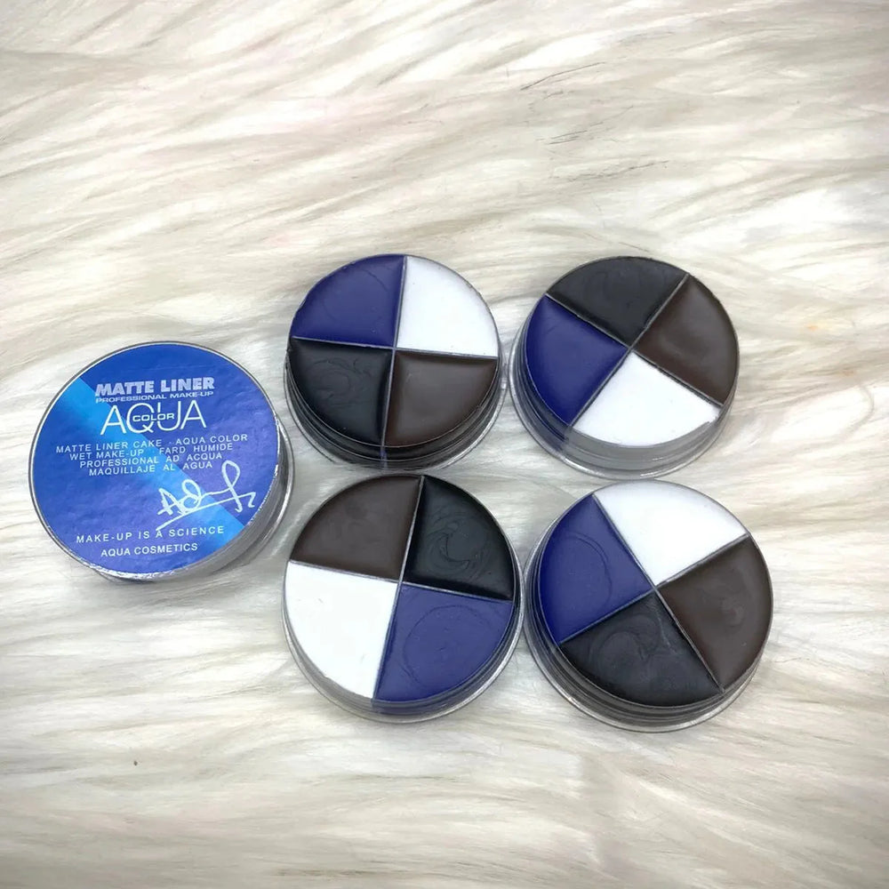 Aqua Color Matte Liner - 4 Color Aqua Color