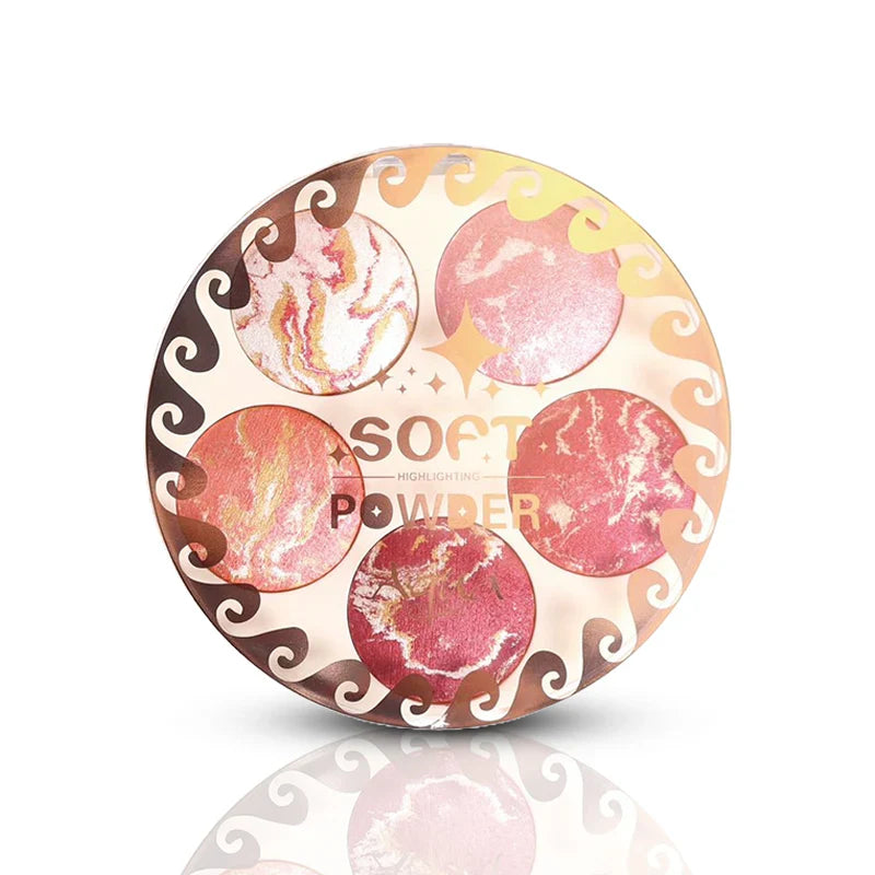 Aqua Color Line 5 in 1 Highlighter & Blush on Kit Aqua Color Line