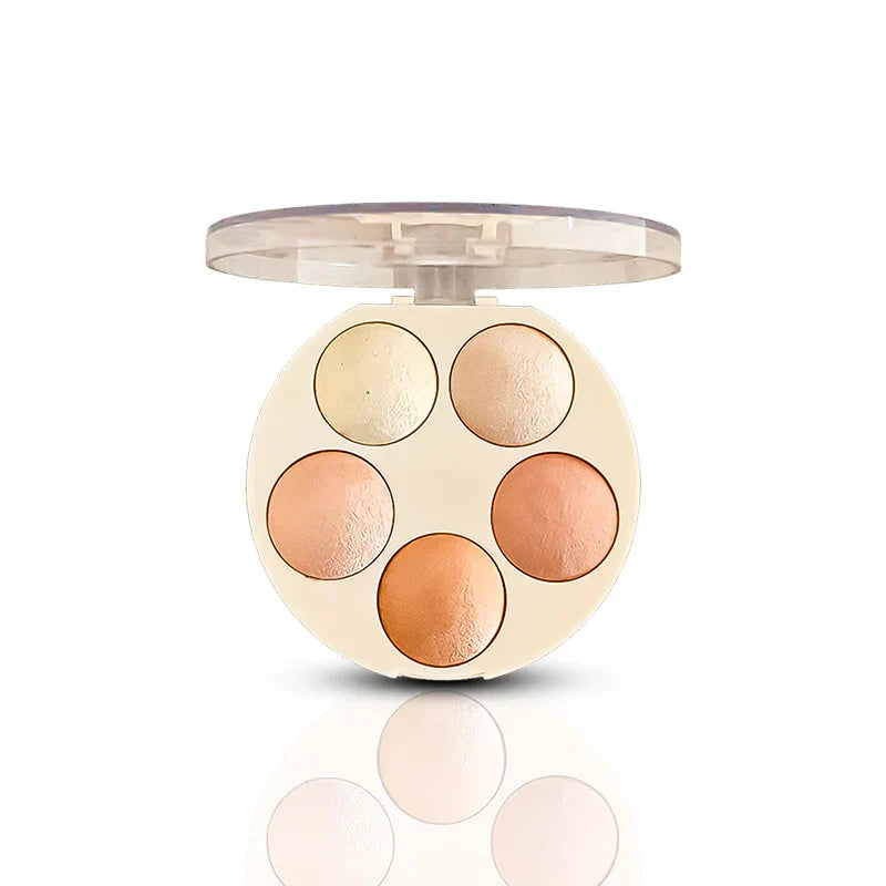 Aqua Color Line 5 in 1 Highlighter & Blush on Kit Aqua Color Line