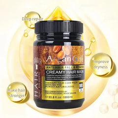 Argan Oil Anti-Hair Fall & Renewal Creamy Hair Mask 1000ml Argan Oil