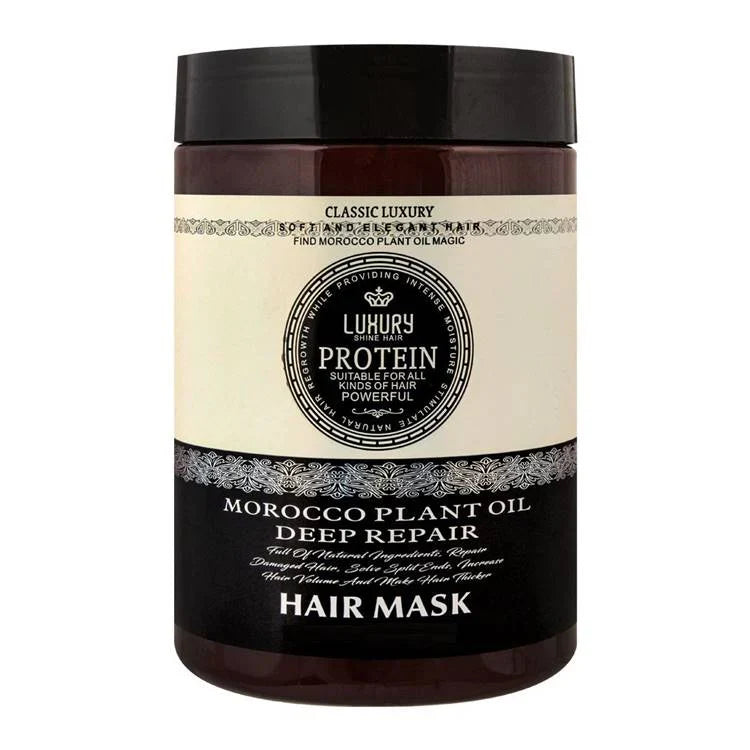 Argan Luxury Protein Morocco Plant Oil Deep Repair Hair Mask Luxury