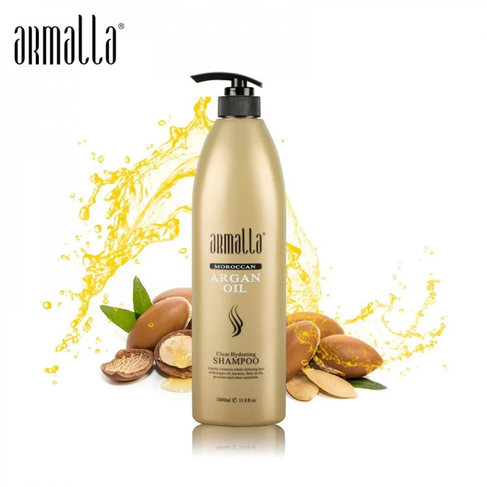 Armalla Argan Oil Moroccan Clear Hydrating Shampoo 1000ml Armalla