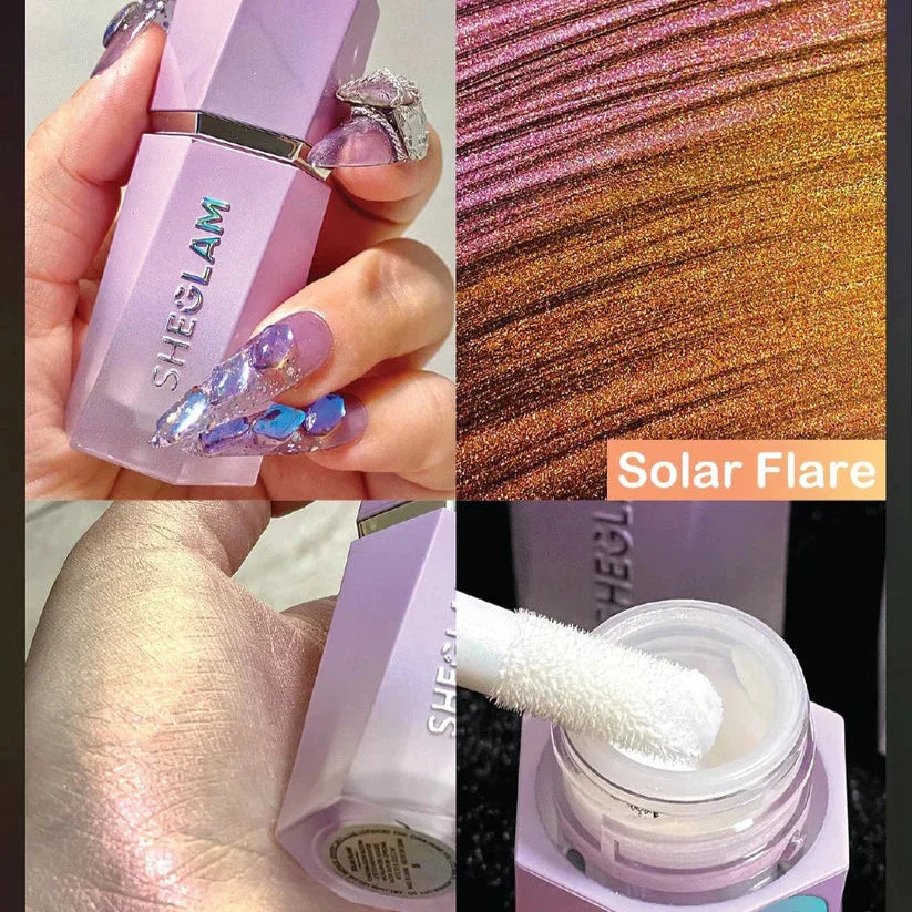 Sheglam Chroma-Glow Bloom Liquid Highlighter Pack of 3 Sheglam