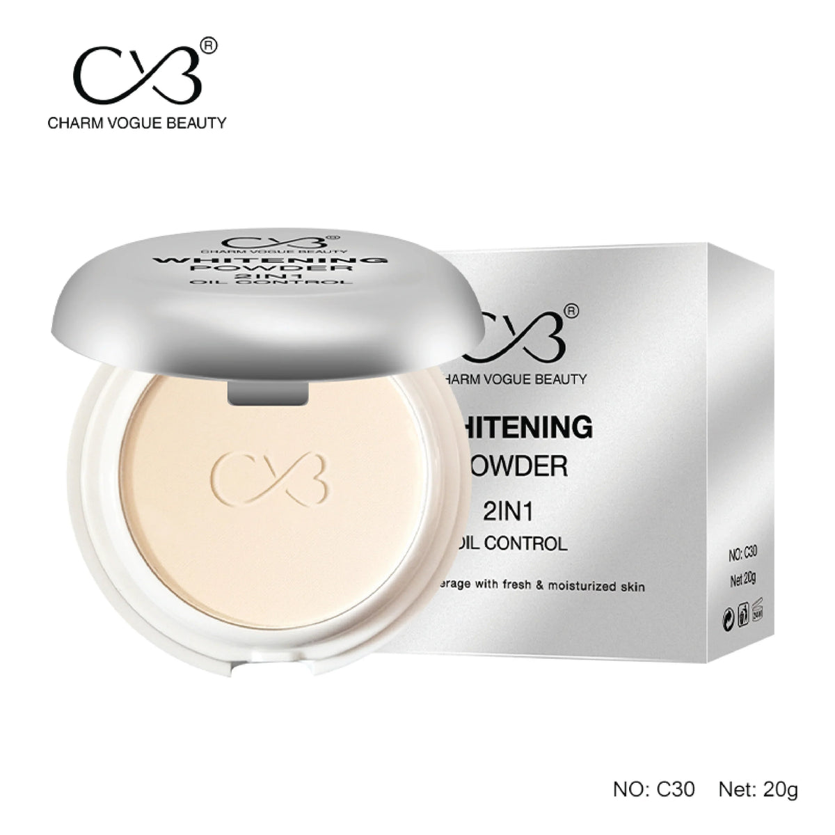 CVB Whitening Powder Two In One Oil Control_20g CVB