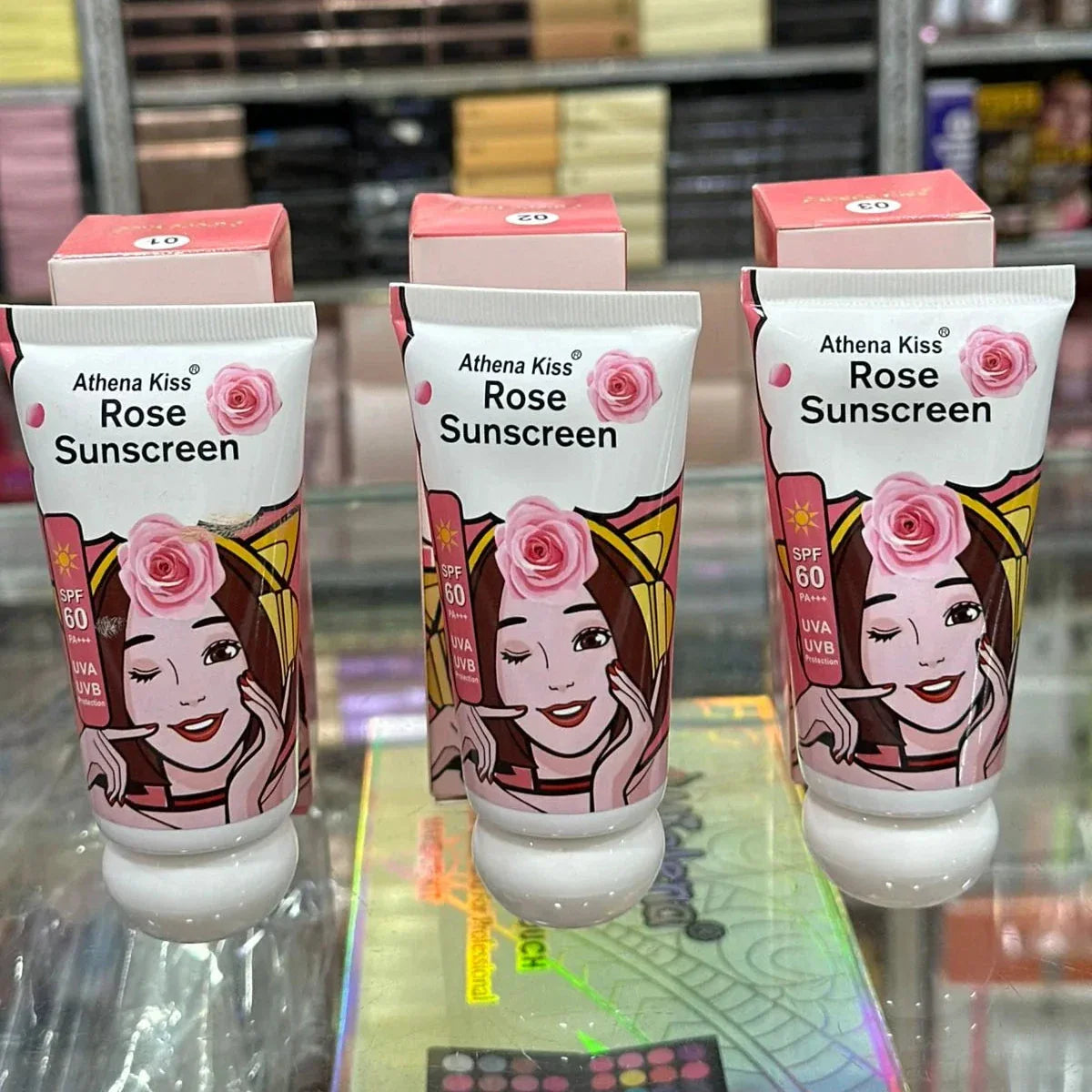 Athena Kiss Rose Sunscreen BB Cream Athena kiss