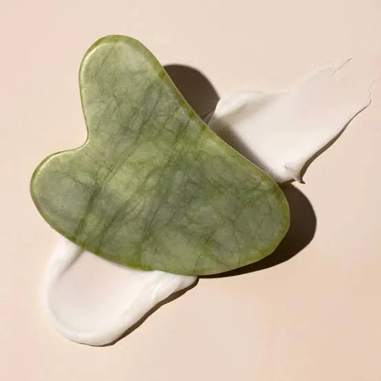 Authentic Jade Crystal Heart Shape Gua Sha Cosmia.pk