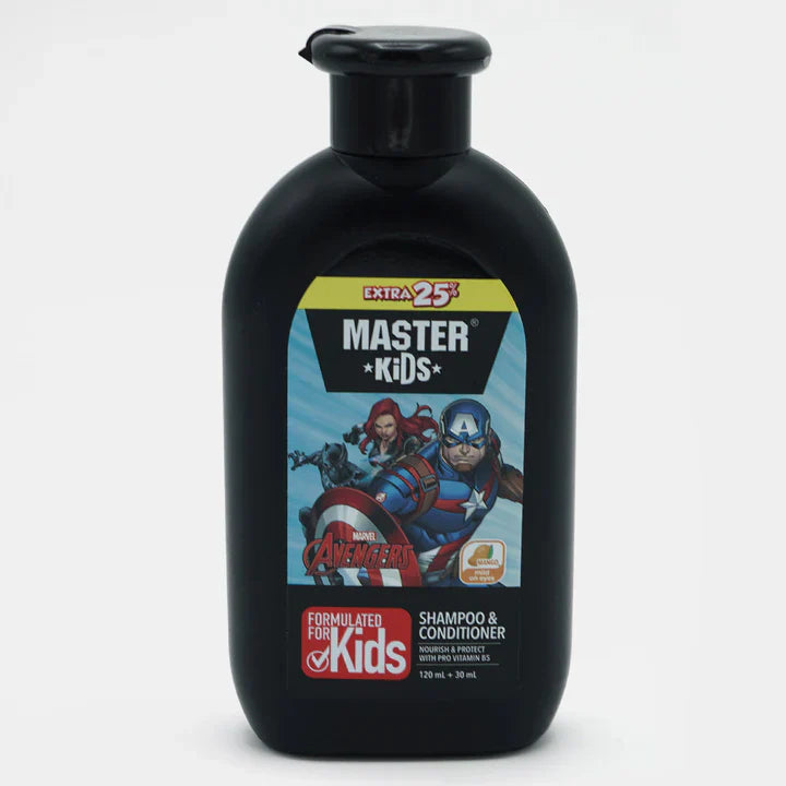 Master Kids Avenger Shampoo And Conditioner - 150ml Master Kids