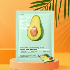 Sadoer Botany And Fruits Fresh AVACADO Hydrating Face Sheet Mask - 25g Sadoer