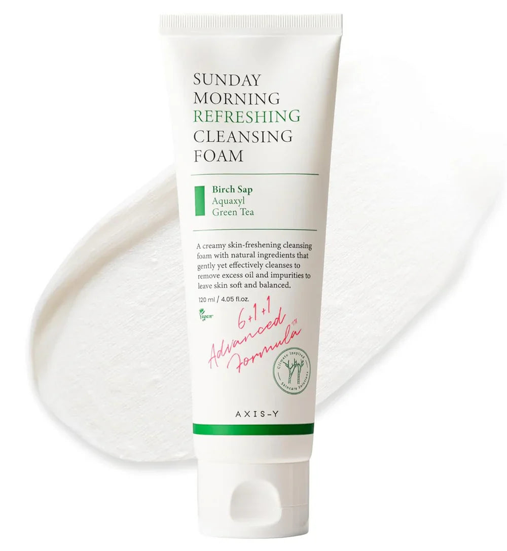 Axis-y Sunday Morning Refreshing Cleansing Foam - 120ml Axis-Y