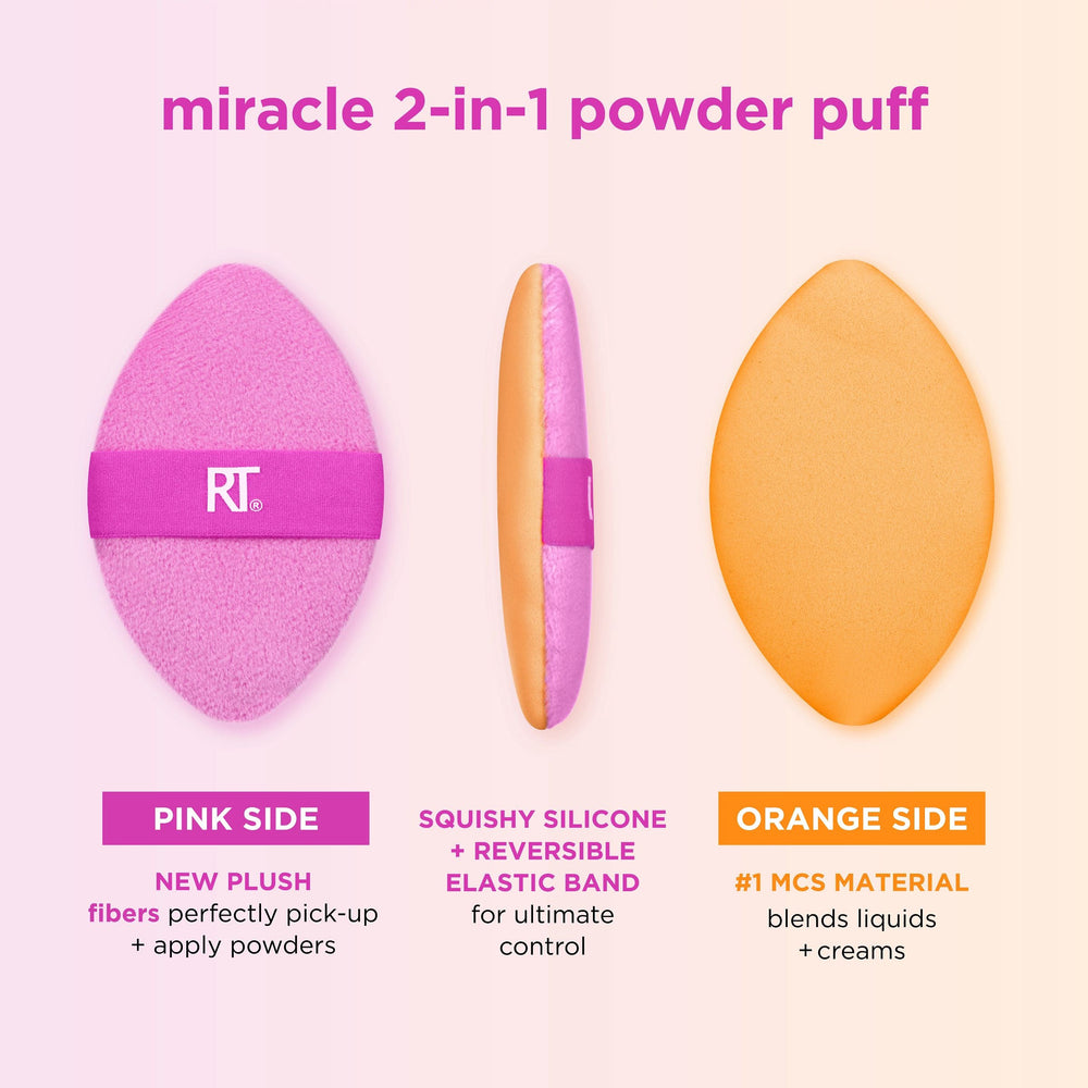 Miracle 2-In-1 Powder Puff Duo Cosmia