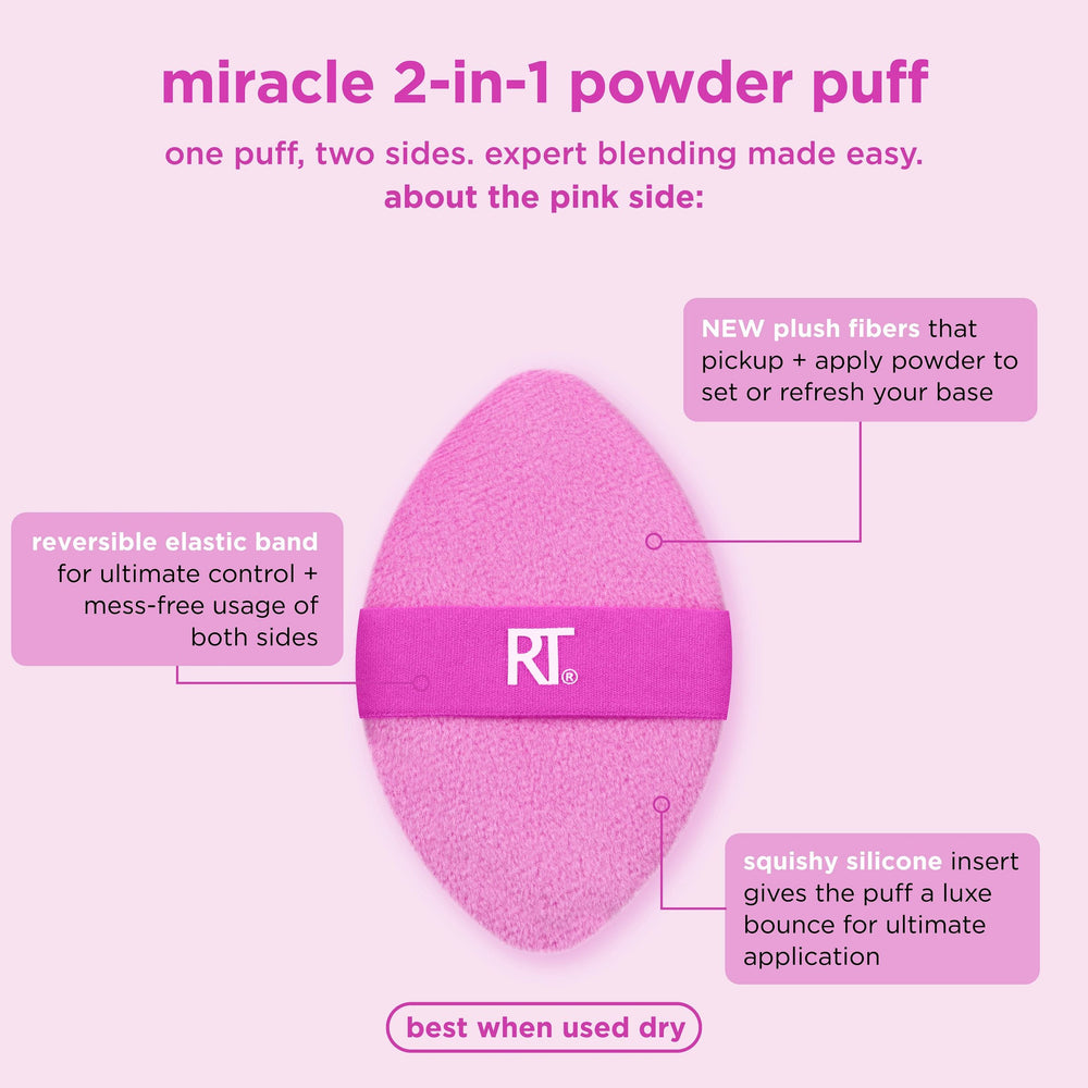 Miracle 2-In-1 Powder Puff Duo Cosmia