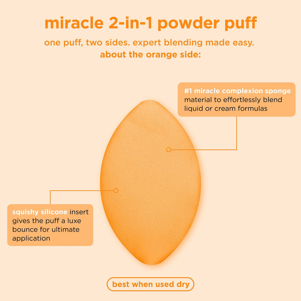Miracle 2-In-1 Powder Puff Duo Cosmia