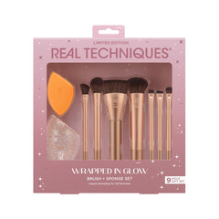 Wrapped In Glow Brush + Sponge Set Cosmia