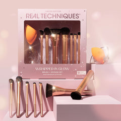 Wrapped In Glow Brush + Sponge Set Cosmia