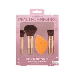 Sleigh The Night Mini Brush + Sponge Set Cosmia