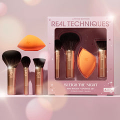 Sleigh The Night Mini Brush + Sponge Set Cosmia