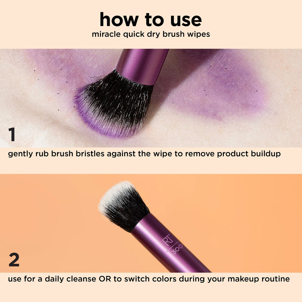 Miracle Quick Dry Brush Wipes Cosmia