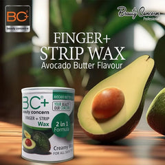 BC+ Beauty Concern Finger+ Strip Wax Avocado Extract BC+