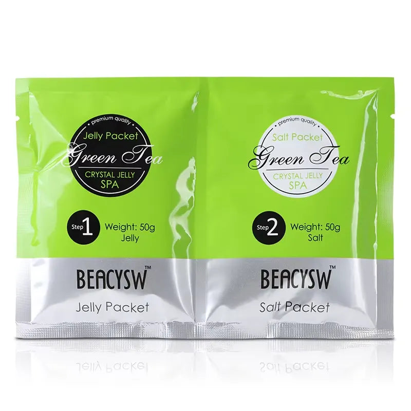 BEACYSW Foot Soak Powder Jelly Pocket Spa Pedicure Set BEACYSW