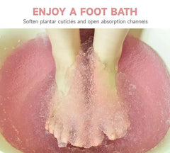 BEACYSW Foot Soak Powder Jelly Pocket Spa Pedicure Set BEACYSW