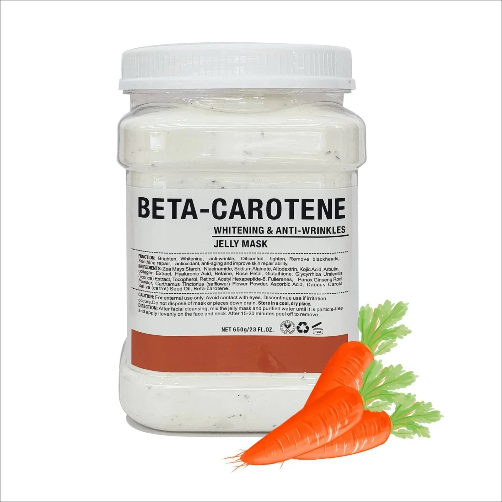 Dr.Meinaier BETA-CAROTENE Hydro Jelly Mask Powder 650g Dr.Meinaier