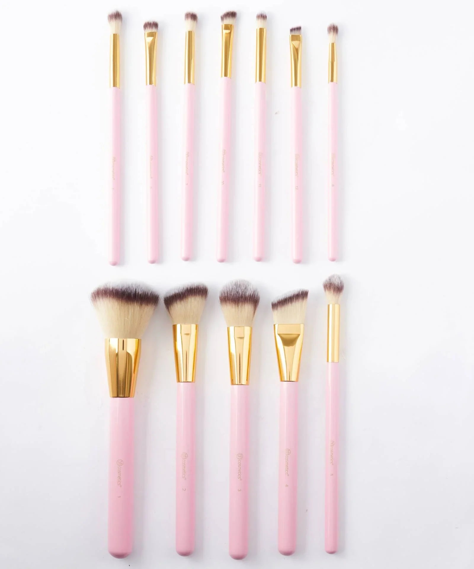 BH Cosmetics - Pink Studded Elegance - 12 Piece Brush Set BH Cosmetics