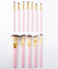 BH Cosmetics - Pink Studded Elegance - 12 Piece Brush Set BH Cosmetics