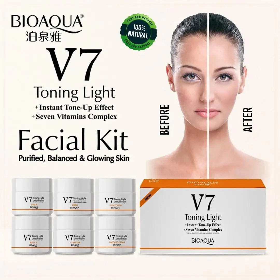 BIOAQUA V7 6-Step Facial Kit Bioaqua
