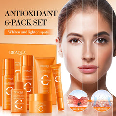 BIOAQUA 6in1 Vitamin C Facial Kit Skin Care Set Bioaqua