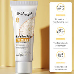 Bioaqua Set of 5 Rice Raw Pulp Skin Whitening Series Bioaqua