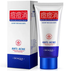 Bioaqua Anti‑Acne Pox Repair Pore Oil Control Anti‑Dirt Bubble Foam Face Wash Cleanser - 100g Bioaqua