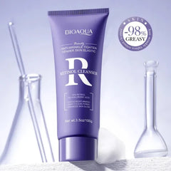 BIOAQUA Retinol Anti-wrinkle Tighten Tender Skin Elastic Cleanser - 100g Bioaqua